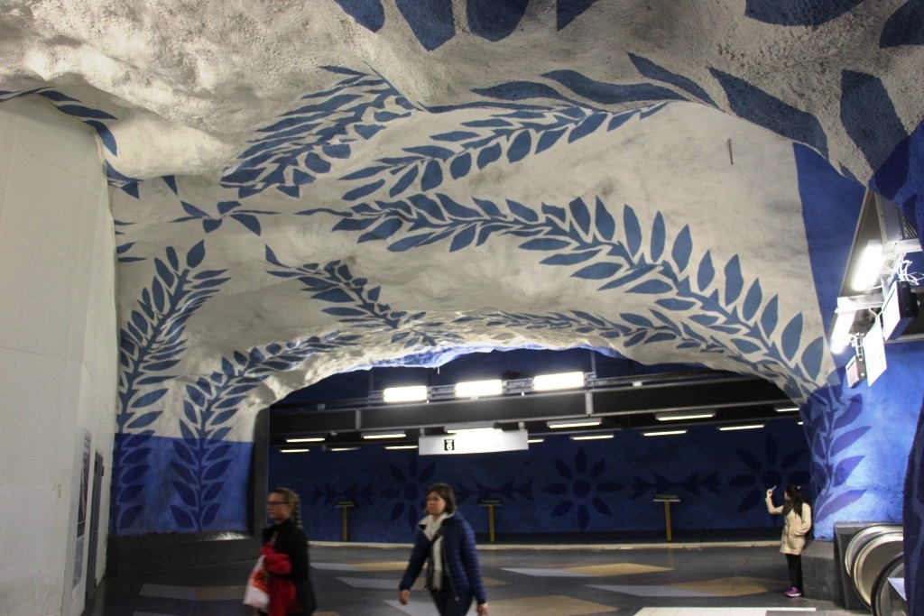Стокгольм 2015. Часть третья. Метро.