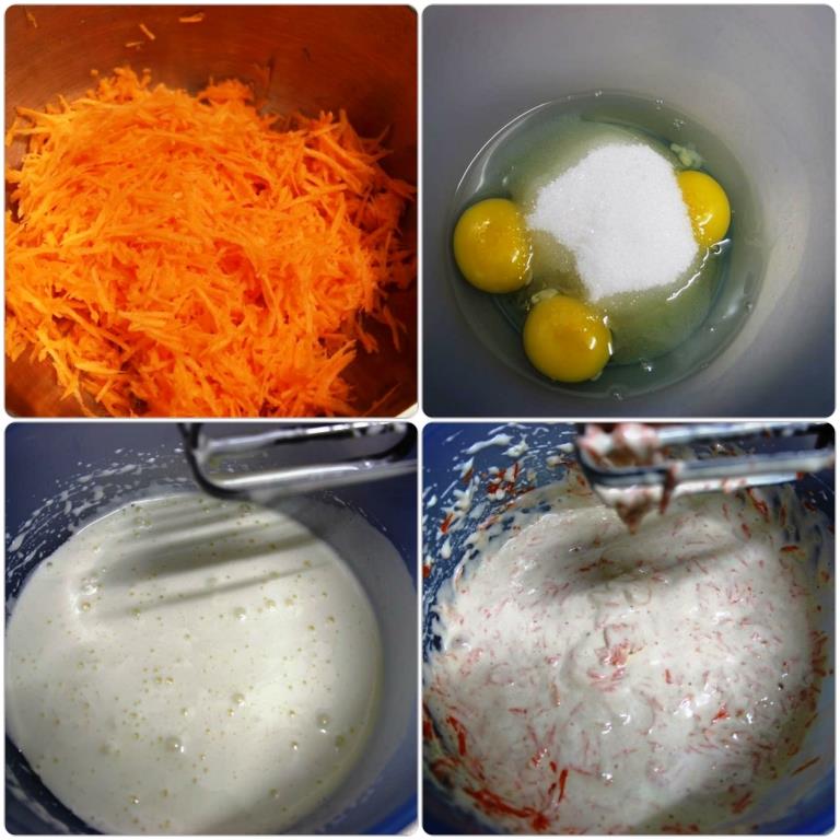 Морковный торт