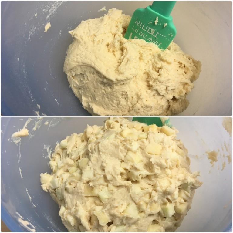 Мягкое яблочное печенье