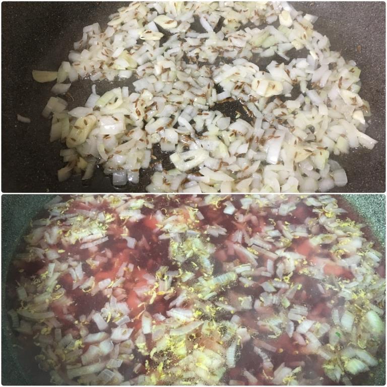 Курага, фаршированная мясом в лимонном соусе