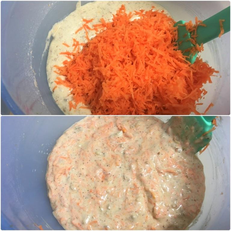 Морковные капкейки со сливочным кремом