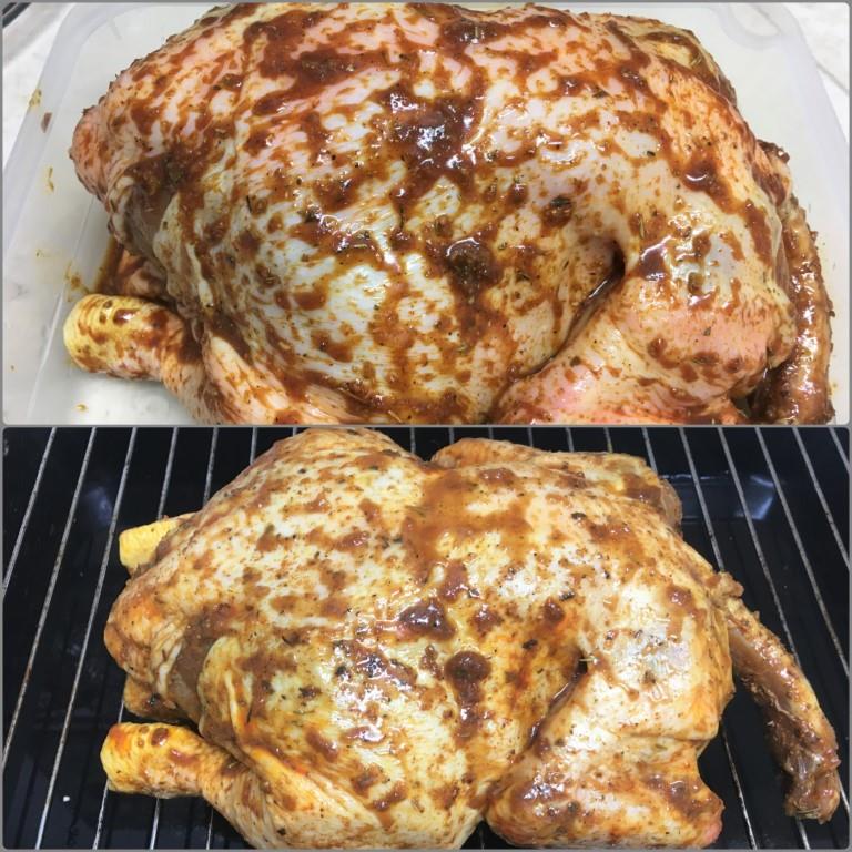 Курица, запеченная в духовке