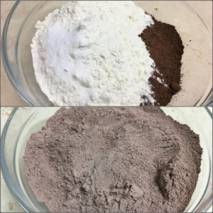 Шоколадное печенье с фундуком и солью