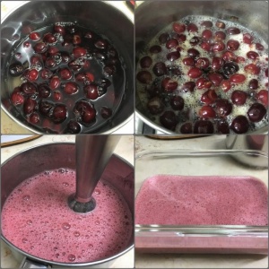 Вишневая гранита
