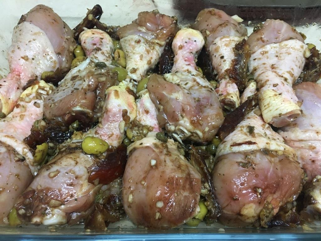 Курица "Марбелья"