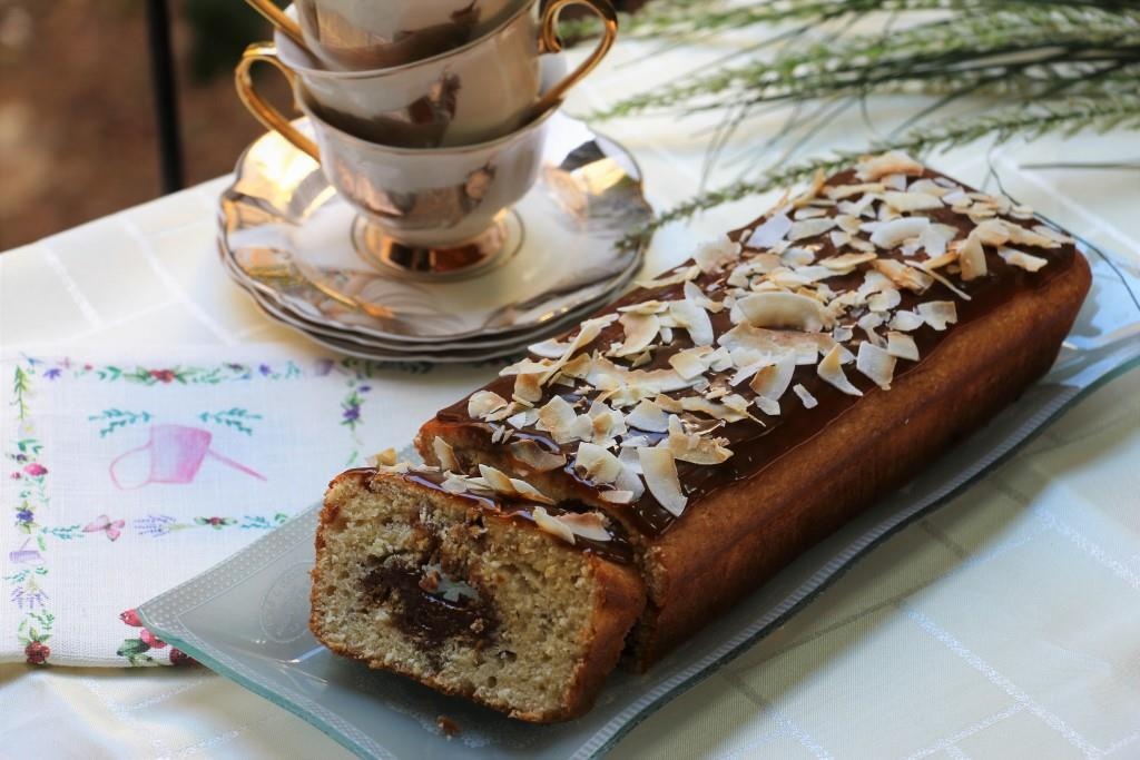 Кокосовый кекс со сгущённым молоком Кокосовый кекс со сгущённым молоком