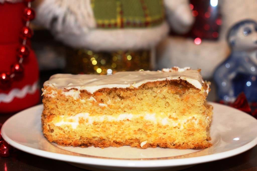 Морковный торт