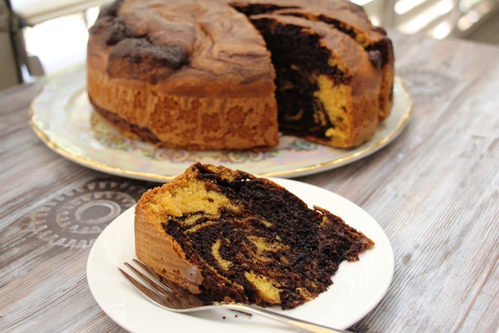 Тыквенно-шоколадный кекс