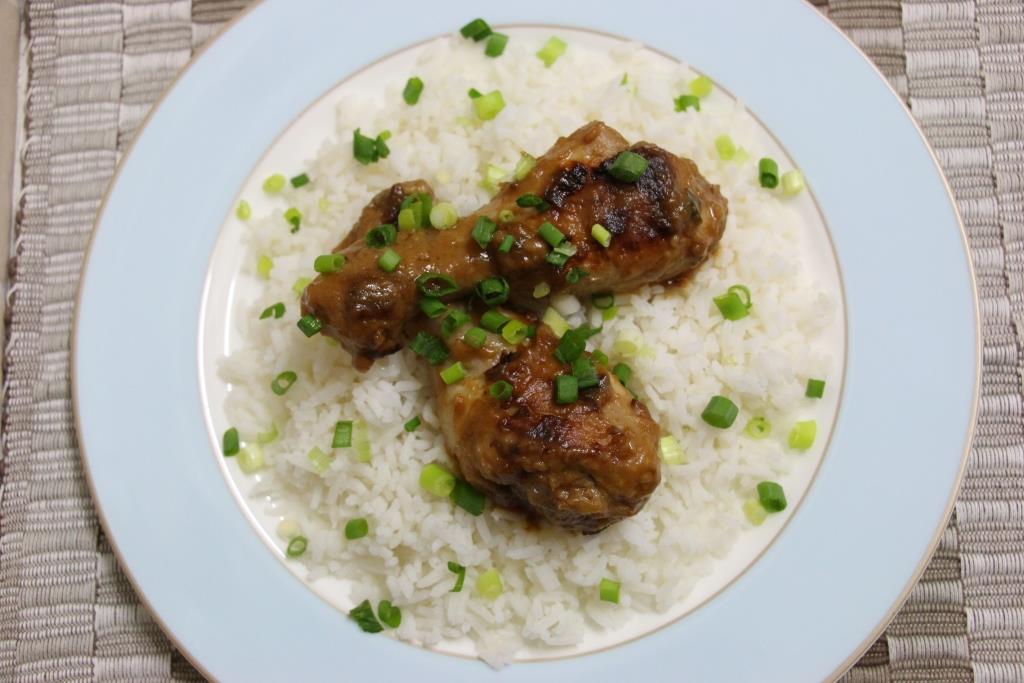 Куриные ножки в арахисово-медовом соусе