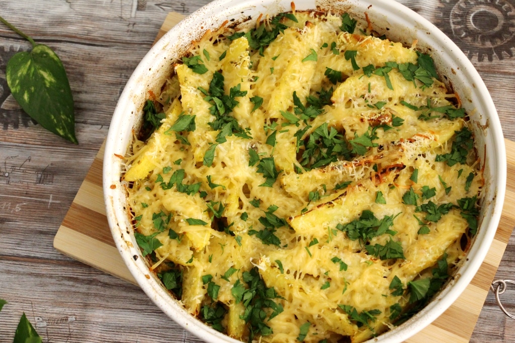 Запеченный картофель с сыром