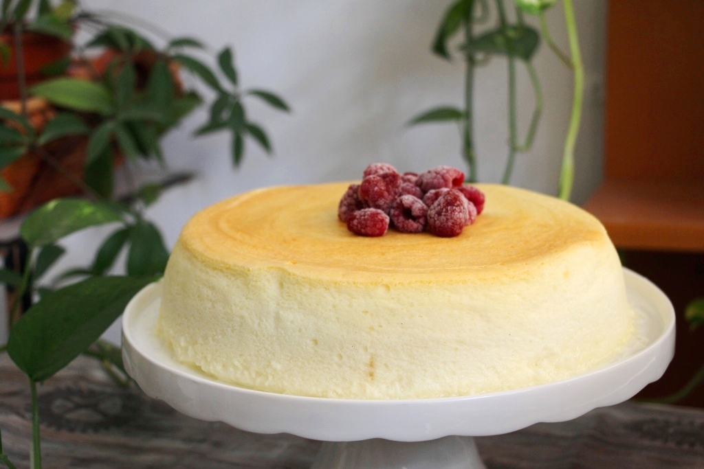 Простой воздушный чизкейк