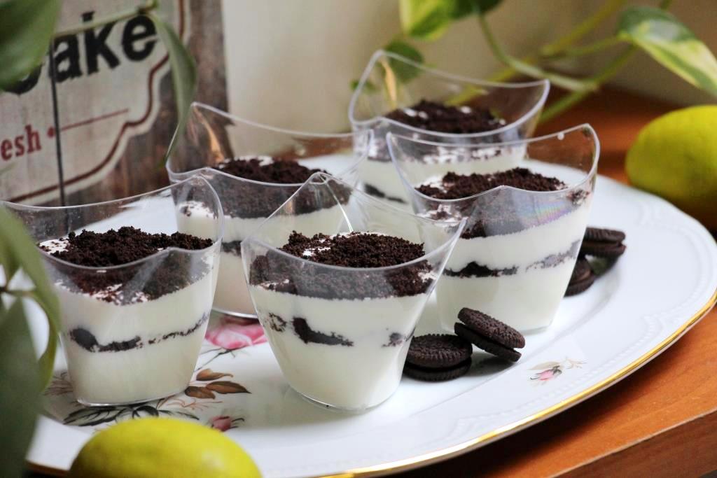 Нежнейший йогуртово-лаймовый мусс с “орео”