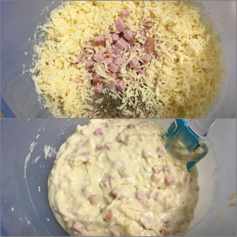 Закусочные кексы с ветчиной и сыром BlogIL.co.il Выпечка