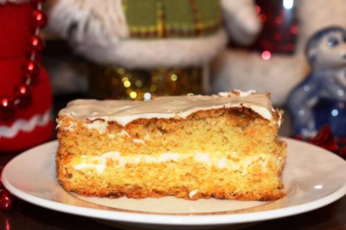 Морковный торт