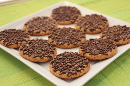 Арахисовое печенье без муки