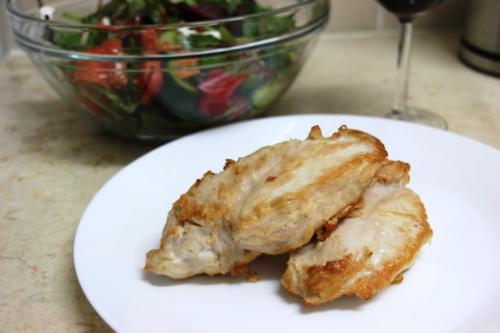 Куриные грудки, фаршированные брынзой