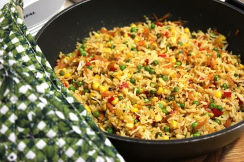 Рис с овощами