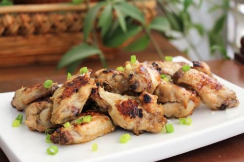 Куриные крылышки в соевом соусе с медом
