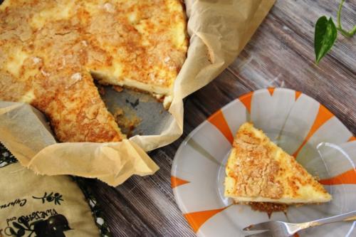 Творожный рассыпчатый пирог