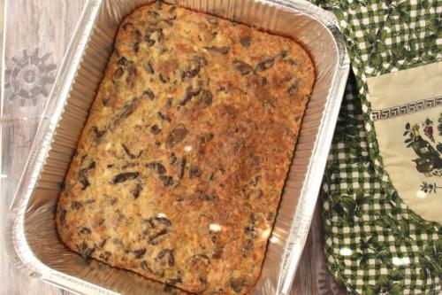 Грибная запеканка