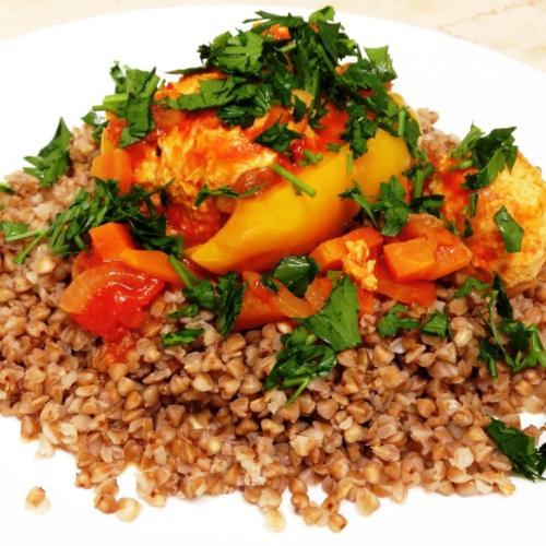 Фаршированный перец по-восточному