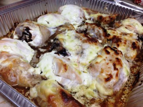 Курица в сметане