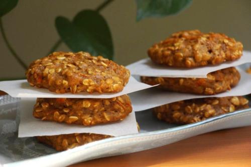 Овсяное печенье с морковью