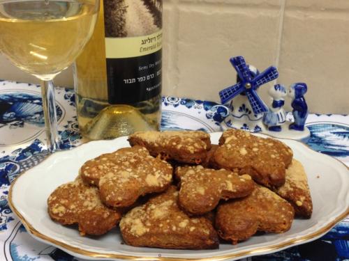 Закусочное печенье из голубого сыра