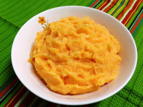 Пюре из картофеля и батата