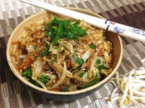 Стир-фрай из овощей