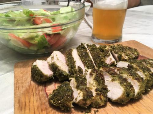 Сочная куриная грудка с заатаром