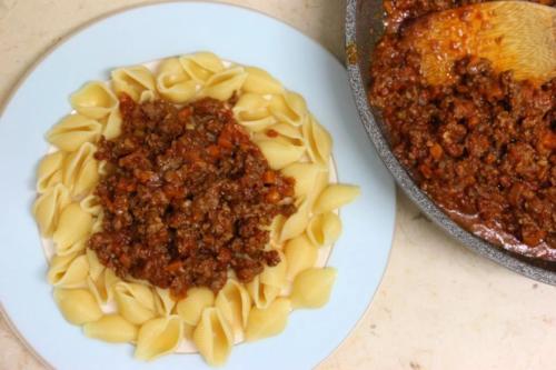 Быстрый вариант классического "Болоньезе"