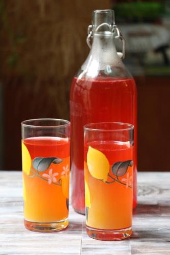 Клюквенный морс из замороженной ягоды