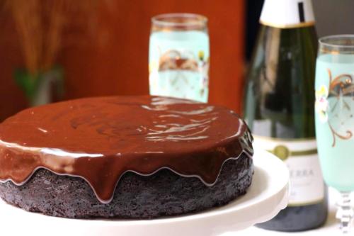 Шоколадный пирог на пиве