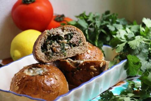 Булочки с мясом по-мароккански