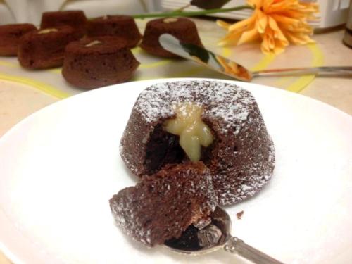 Шоколадное суфле с сюрпризом