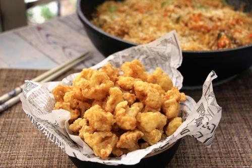 Попкорн из цветной капусты