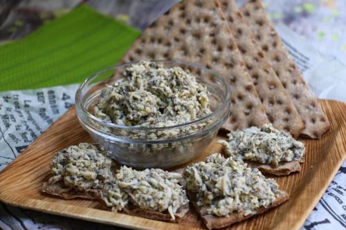 Грибная намазка на бутерброды