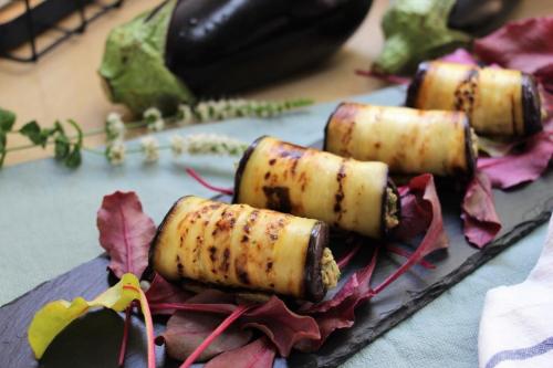 Баклажаны с орехами