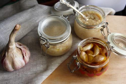 Конфи из чеснока