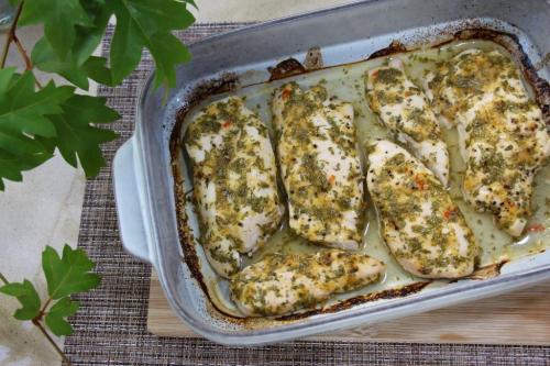 Куриная грудка в соусе чили